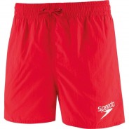 Preisvergleich für Bademode: Jungen Badehose - ESSENTIAL 13 WSHT, Swimwear, Shorts, einfarbig, 104-176 Badehosen  rot Gr. 140 Jungen Kinder