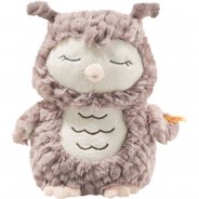 Preisvergleich für Stofftiere & Kuscheltiere: Steiff Soft Cuddly Friends Kuscheltier "Ollie Eule", 23 cm, ROSEBRAUN