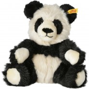 Preisvergleich für Stofftiere & Kuscheltiere: Steiff Kuscheltier Panda "Manschli", 24 cm, SCHWARZ