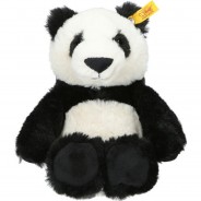 Preisvergleich für Stofftiere & Kuscheltiere: Steiff Soft Cuddly Friends Kuscheltier Panda "Ming", 20 cm, SCHWARZ/WEIß