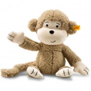 Preisvergleich für Stofftiere & Kuscheltiere: Steiff Soft Cuddly Friends Kuscheltier Affe "Brownie", 30 cm, hellbraun