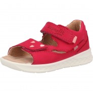 Preisvergleich für Schuhe: superfit Nubukleder Sandalen, Rot, 25
