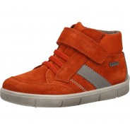 Preisvergleich für Schuhe: superfit Veloursleder Sneaker, Rot/Grau, 21