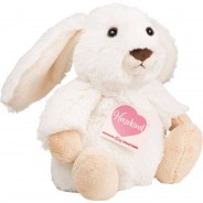 Preisvergleich für Stofftiere & Kuscheltiere: Teddy Hermann Herzekind Collection Kuscheltier "Häschen Poppi", 15 cm, WEIß
