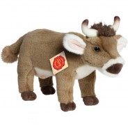 Preisvergleich für Stofftiere & Kuscheltiere: Teddy Hermann Kuscheltier "Kuh", 22 cm, BRAUN