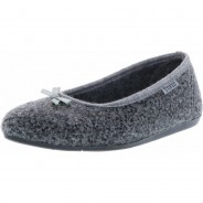 Preisvergleich für Schuhe: Tofee Damen Hausschuhe Ballerinas anthrazit, Anthrazit, 40