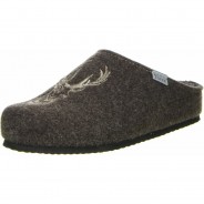 Preisvergleich für Schuhe: Tofee Herren Hausschuhe (Hirschkopf) braun, Braun, 43