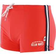 Preisvergleich für Hosen: TOM TAILOR Badeshorts Torian, poppy red, 7