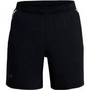 Preisvergleich für Hosen: UNDER ARMOUR Funktionsshorts Launch SW Belüftung,Kordelzug Herren, black-white-reflective, L
