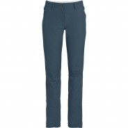 Preisvergleich für Hosen: Vaude Wanderhose Skomer II Reißverschluss,Reißverschluss-Tasche,Taschen,vorgeformtes Knie Damen, steelblue, 36
