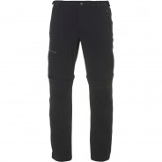 Preisvergleich für Hosen: Vaude Zipphose Farley Stretch T-Zip II Knopfleiste,Reißverschluss-Tasche Herren, black, 50 / lang