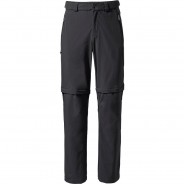 Preisvergleich für Hosen: Vaude Zipphose Farley Stretch T-Zip III Beintasche,Reißverschluss,Reißverschluss-Tasche,Taschen,vorgeformtes Knie Herren, black, 48 / kurz