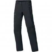 Preisvergleich für Hosen: Vaude Zipphose Farley Stretch ZO T-Zip Beintasche,Reißverschluss,Reißverschluss-Tasche,Taschen,verstellbarer Bund Damen, black, 48