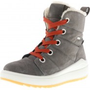 Preisvergleich für Schuhe: Vista Damen Kurzschaft Winterstiefel Snowboots Stiefeletten Kunstfell gefüttert grau, Grau, 42