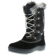 Preisvergleich für Schuhe: Vista Damen Winterstiefel Snowboots schwarz, Schwarz, 42