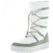 Preisvergleich für Schuhe: Vista Damen Winterstiefel Snowboots weiß/grau, Weiß, 38