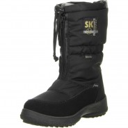 Preisvergleich für Schuhe: Vista Damen Winterstiefel Winterboots Eiskrallen schwarz, Schwarz, 37