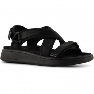 Preisvergleich für Schuhe: Woden Sandalen Line Cross, Schwarz, 36