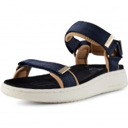 Preisvergleich für Schuhe: Woden Sandalen Line, Dunkel marine, 37