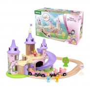 Preisvergleich für Holzspielzeug: Brio 33312 Disney Princess Traumschloss Eisenbahn-Set Holzeisenbahn