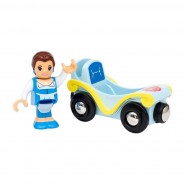 Preisvergleich für Holzspielzeug: Brio 33356 Disney Princess "Belle mit Wagen " für Holzschienenbahn