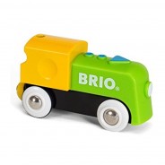 Preisvergleich für Holzspielzeug: Brio 33705 Meine erste Brio Batterielok für Holzeisenbahn