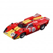 Preisvergleich für Autos: Carrera 20023907 Digital124 Lola T70 MKIIIb #99 rot Fahrzeug