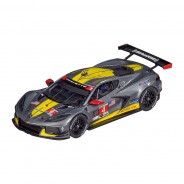 Preisvergleich für Autos: Carrera 20023912 Digital 124 Chevrolet Corvette C8.R "No.4" silber/gelb Fahrzeug