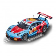 Preisvergleich für Autos: Carrera 20027645 Evolution Porsche 911 RSR #93 blau/rot Fahrzeug