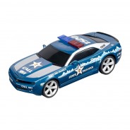 Preisvergleich für Autos: Carrera 20027670 Evolution Chevrolet Camaro "State Trooper" blau Fahrzeug