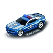 Preisvergleich für Autos: Carrera 20030979 Digital132 Chevrolet Camaro "State Trooper" blau/silber Fahr...