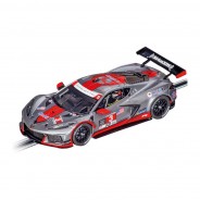 Preisvergleich für Autos: Carrera 20031014 Digital132 Chevrolet Corvette C8.R #3 Sebring silbergrau Fah...