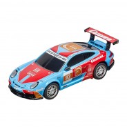 Preisvergleich für Autos: Carrera 20064187 GO!!! Porsche 997 GT3 "Carrera" hellblau/rot Fahrzeug