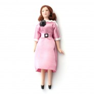 Preisvergleich für Puppen & Zubehör: Dolls House 4445 Puppe "Margot" moderne Frau 1:12 für Puppenhaus
