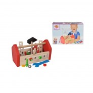 Preisvergleich für Konstruktionsspielzeug: Eichhorn 28103 Constructor "Werkzeugkasten" 30-tlg. Toolbox