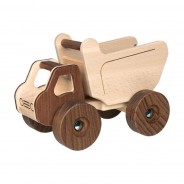 Preisvergleich für Holzspielzeug: goki 55882 Muldenkipper nature Holzauto
