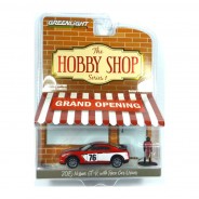 Preisvergleich für Autos: Greenlight 97010 Nissan GT-R #76 rot/weiss Hobby Shop 1 Maßstab 1:64 Modellauto