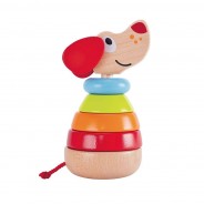 Preisvergleich für Kleinkindspielzeug: Stapelhündchen Pepe beige