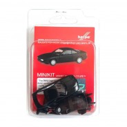 Preisvergleich für Autos: Herpa 013734 MiniKit BMW 850i schwarz Bausatz Maßstab 1:87 Modellauto