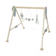 Preisvergleich für Babyspielzeug: Babyspielgerät, natur, blau