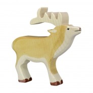 Preisvergleich für Holzspielzeug: Holztiger 80088 Hirsch Holztier