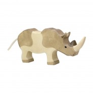 Preisvergleich für Holzspielzeug: Holztiger 80158 Nashorn groß Holztier goki