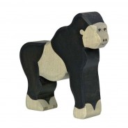 Preisvergleich für Holzspielzeug: Holztiger 80168 Gorilla, groß (ehemals 3250) Holztier