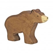 Preisvergleich für Holzspielzeug: Holztiger 80183 Braunbär groß Holztier