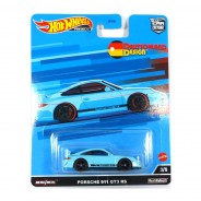 Preisvergleich für Autos: Hot Wheels FPY86-HCJ94 Porsche 911 GT3 RS hellblau - Deutschland Design 3/5 M...