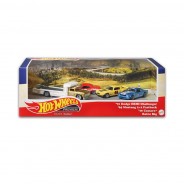 Preisvergleich für Autos: Hot Wheels GMH39-83 Geschenkset "Going to the Race" 4er Set Maßstab ca. 1:64