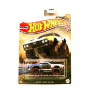 Preisvergleich für Autos: Hot Wheels HFW36-HDH09 Oldsmobile 442 W-30 weiss/rot/blau/schwarz - Mud Runne...