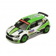 Preisvergleich für Autos: IXO Models RAM684 Skoda Fabia R5 Rally "#41 K. Rovanperä" 2018 Maßstab 1:43 M...
