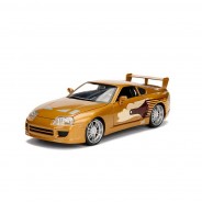 Preisvergleich für Autos: Jada 253203015 Slap Jack's Toyota Supra gold metallic Fast & Furious Maßstab ...