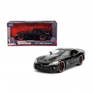 Preisvergleich für Autos: Jada 253203057 Letty's Dodge Viper SRT-10 schwarz Fast & Furious Maßstab 1:24...